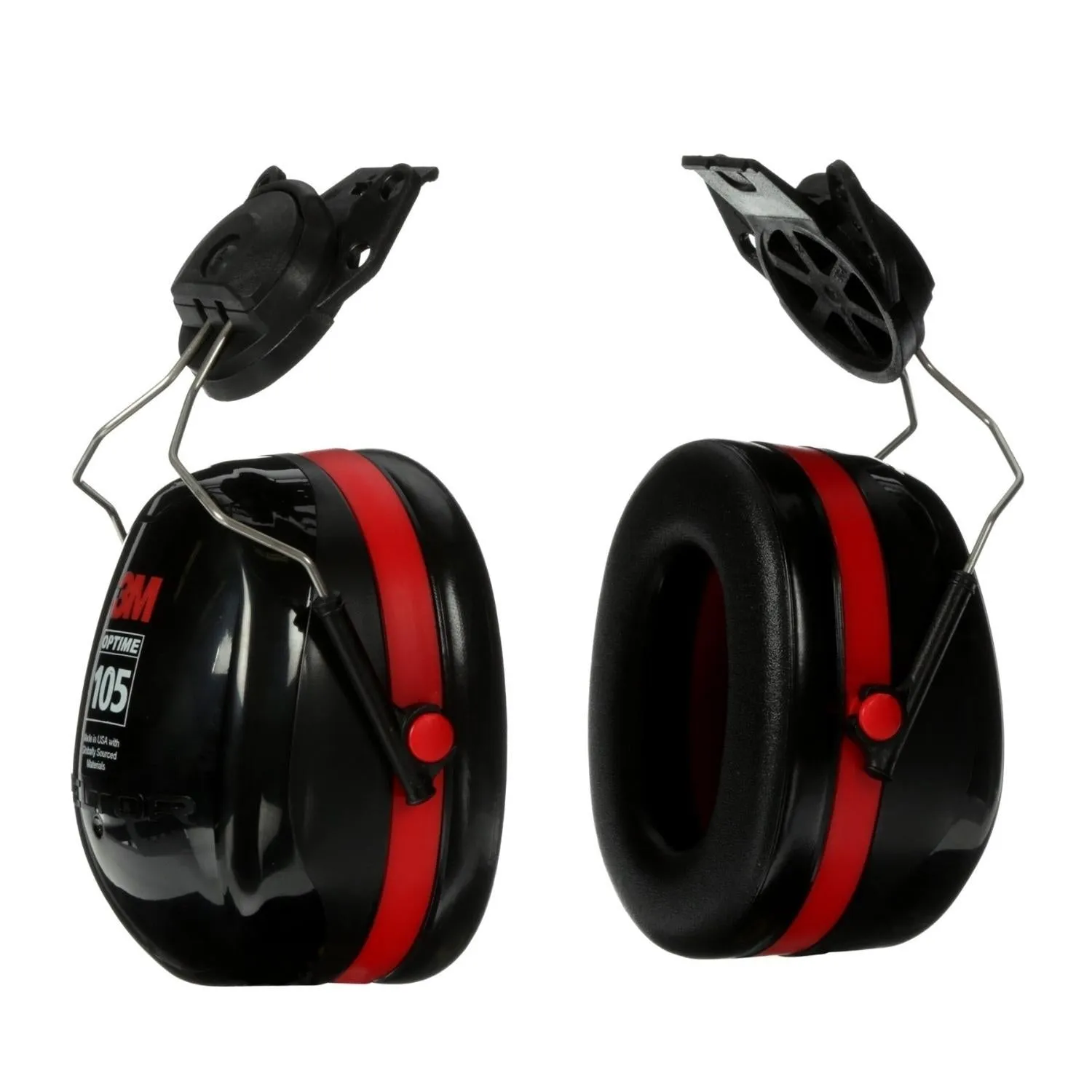 3M™ PELTOR™ Optime™ 105 Earmuffs H10P3E, Hard Hat Attached