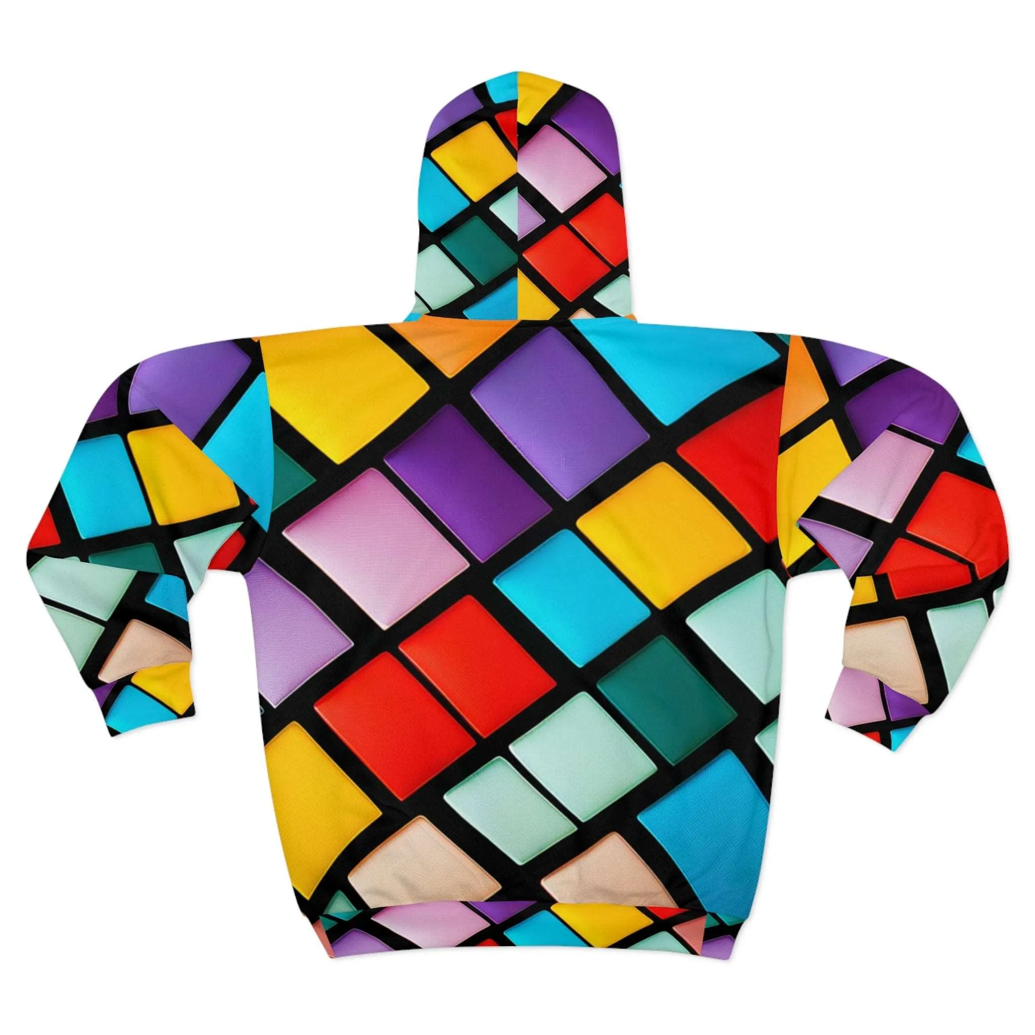 80s Buttons Unisex Zip Hoodie