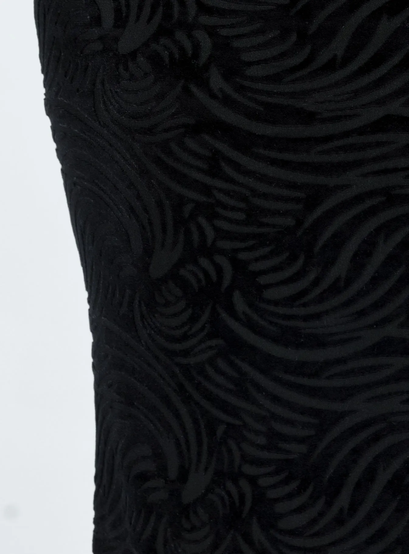 August Midi Skirt Black