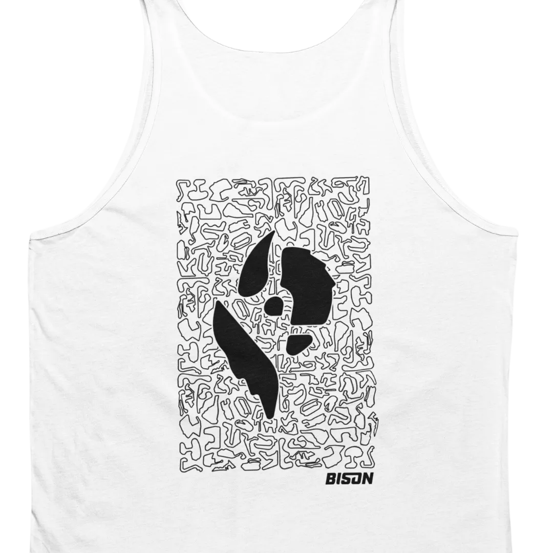 Bison Abstracked Men's Tank Top