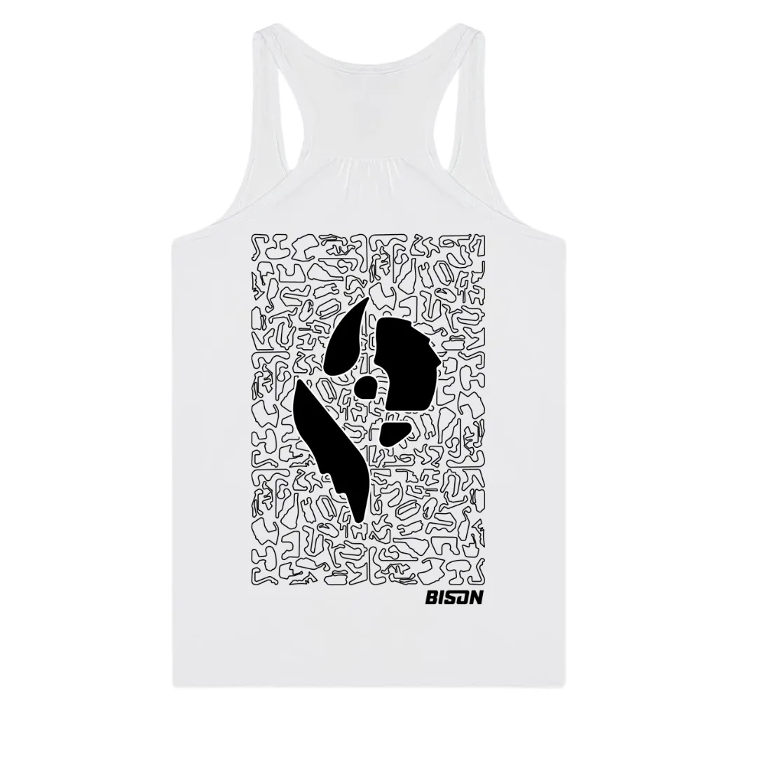 Bison Abstracked Women's Tank Top
