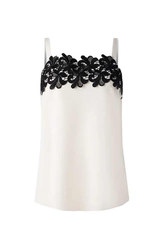 Camisole with Lace Insert