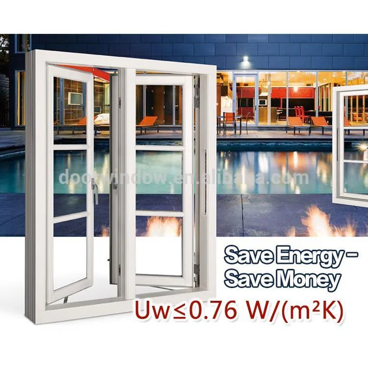 DOORWIN 2021World-class awning window wood grain finish thermal break door awnings aluminum