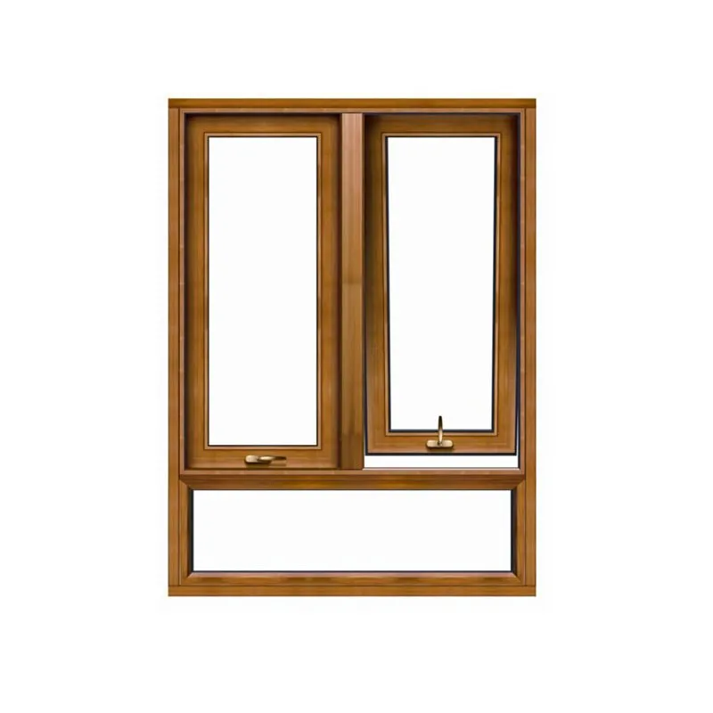 Factory cheap price awning casement windows with non thermal break profile 24 x 52 low and high quality