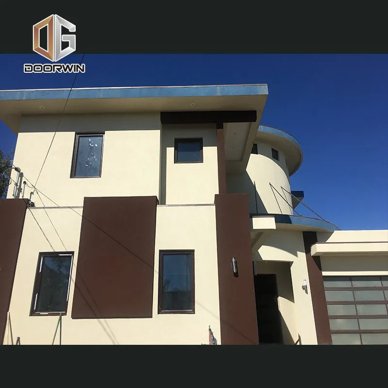 Factory direct selling thermal coating for windows swing window size stained glass
