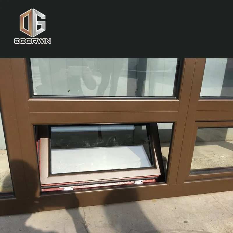 Factory direct selling thermal coating for windows swing window size stained glass