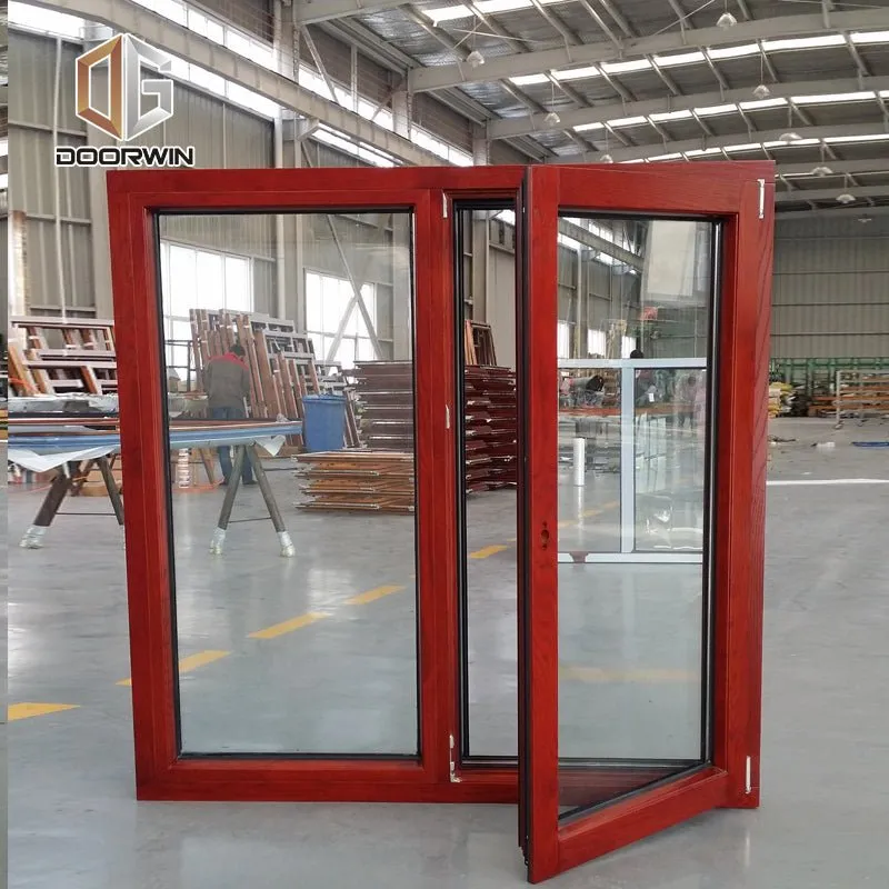 Factory direct selling thermal coating for windows swing window size stained glass