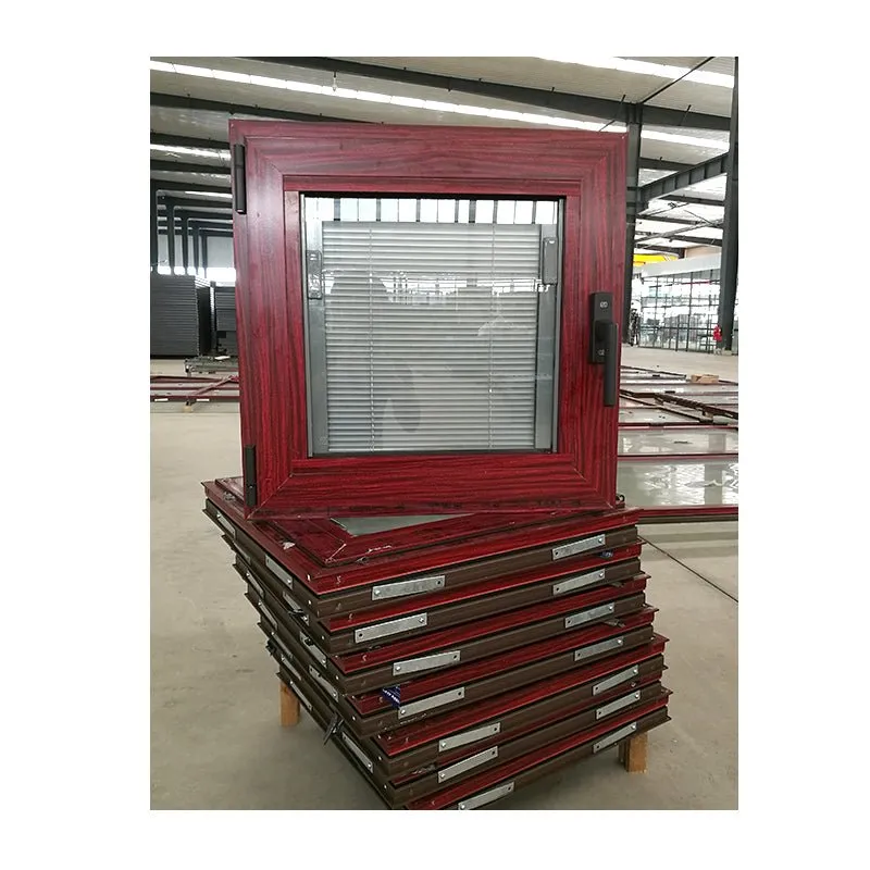 Factory made windows with built in bars window thermal insulation privacy ideas