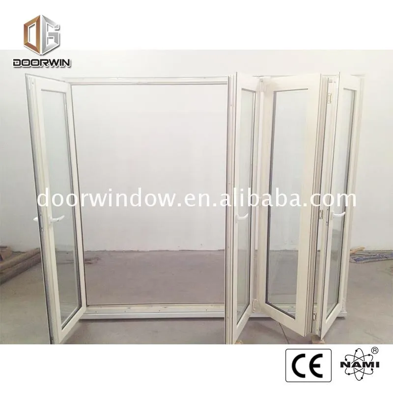 Houston thermal break aluminum profile bi fold windows