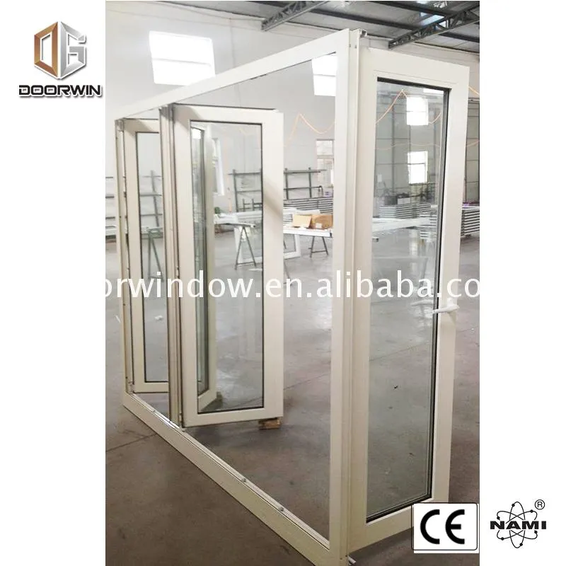Houston thermal break aluminum profile bi fold windows