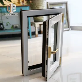 Houston wholesale tempered glass thermal break aluminum tilt and turn window as 2047by Doorwin