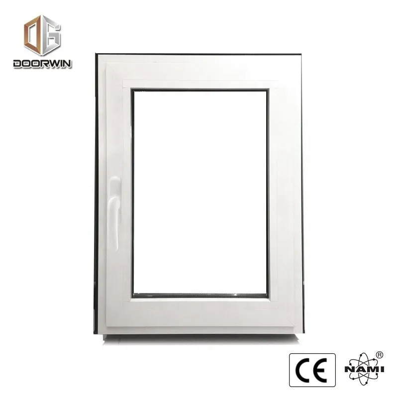 Houston wholesale tempered glass thermal break aluminum tilt and turn window as 2047by Doorwin