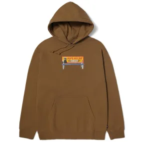 Huf Bail Bonds Hoodie - Mud