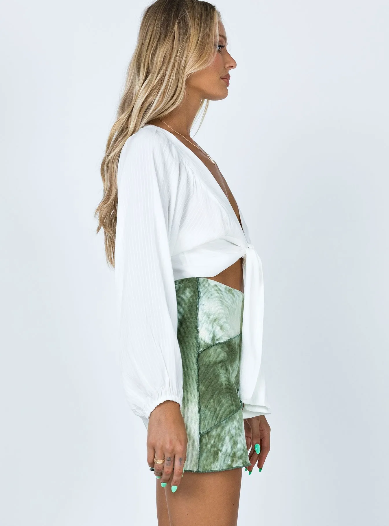 Ivy Mini Skirt Green