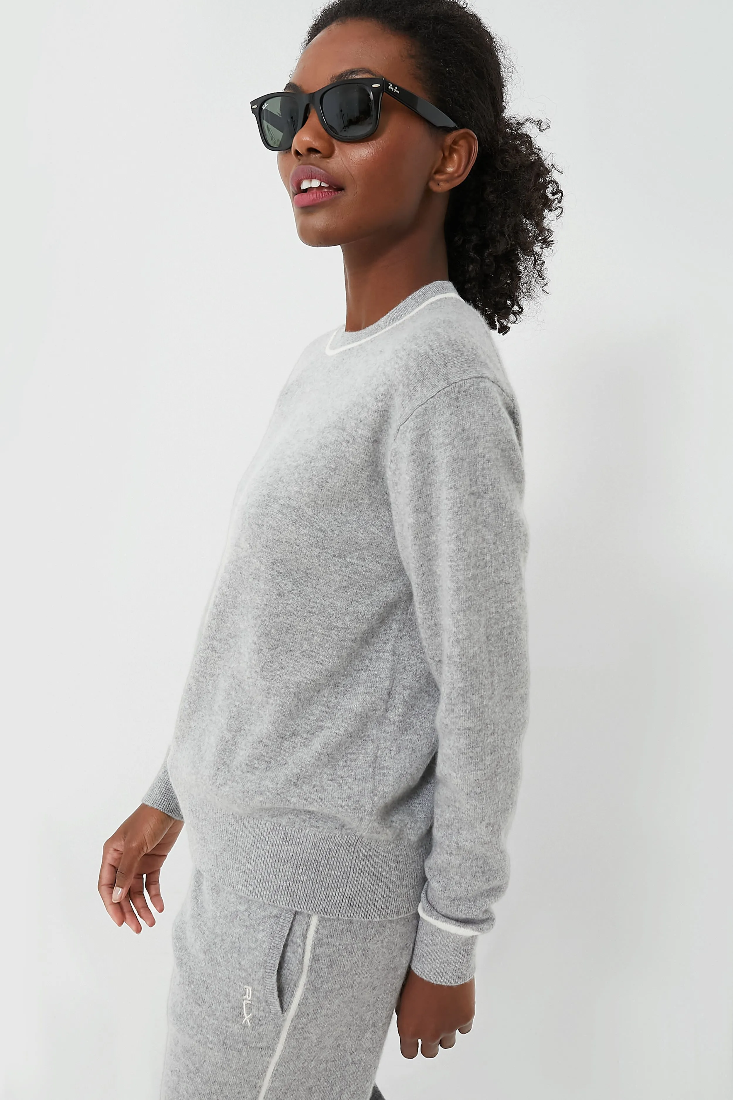 Long Sleeve Washable Cashmere Crewneck Sweater