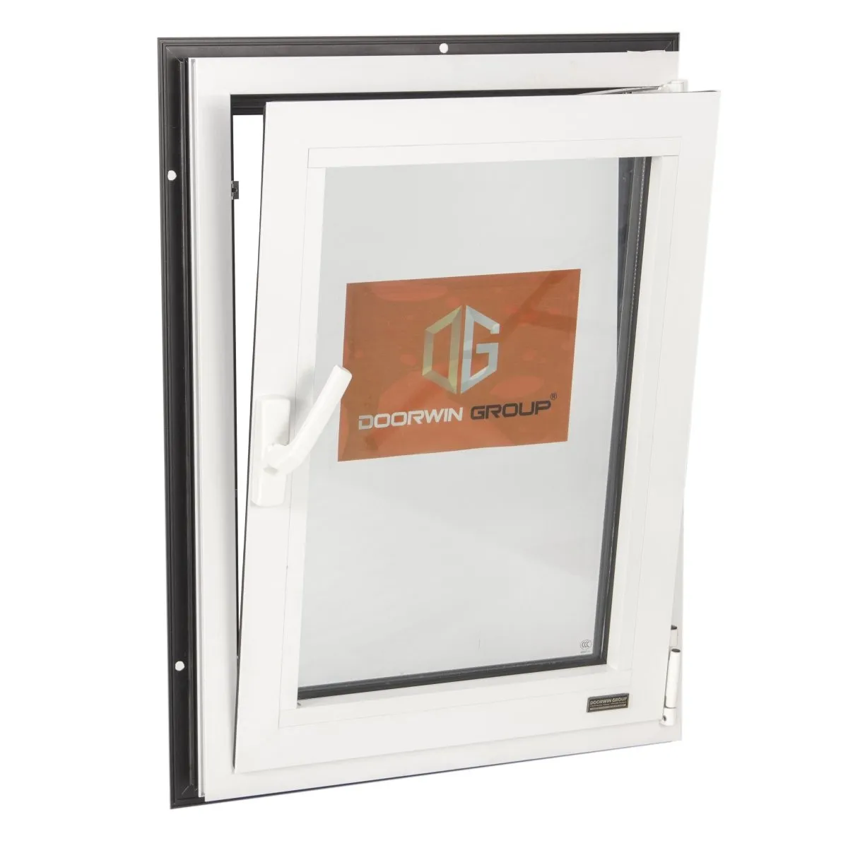 Los Angeles best selling tempered glass thermal break aluminum made in china tilt and turn window as 2047by Doorwin