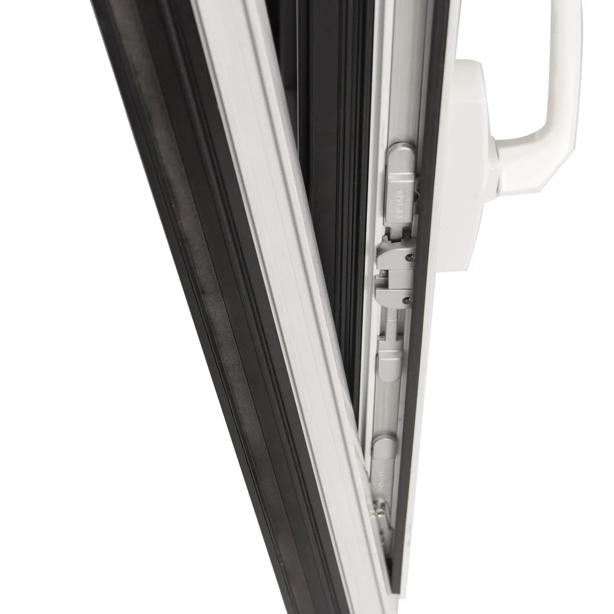 Los Angeles best selling tempered glass thermal break aluminum made in china tilt and turn window as 2047by Doorwin