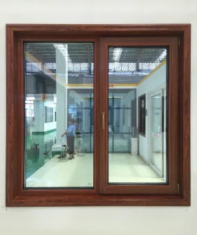 Philadelphia hot sale thermal break aluminum with wood cladding tilt turn window with high quality nfrc american standard