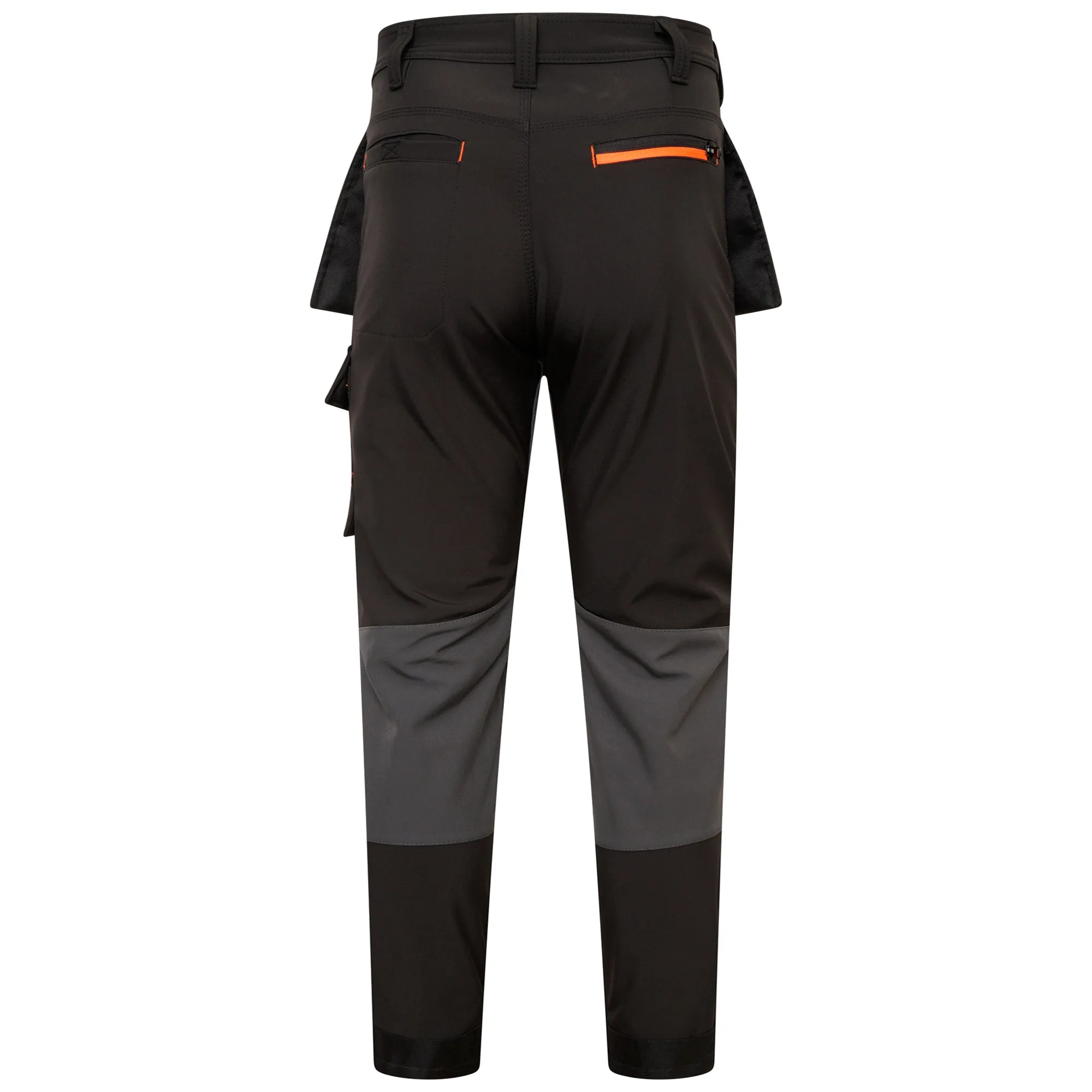 Professional Tactical Threads Strategic Men's Waterproof Softshell cargo Workwear Trousers - Black