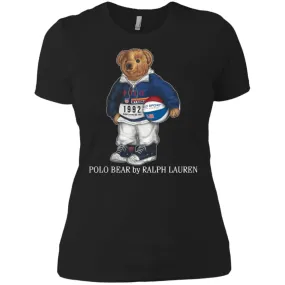 Ralph Lauren Polo Bear T-shirt Women Cotton T-Shirt