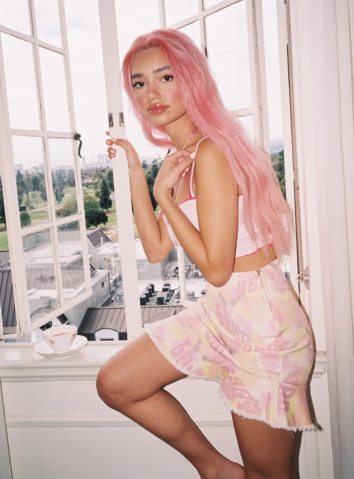 Say Love Mini Skirt Multi