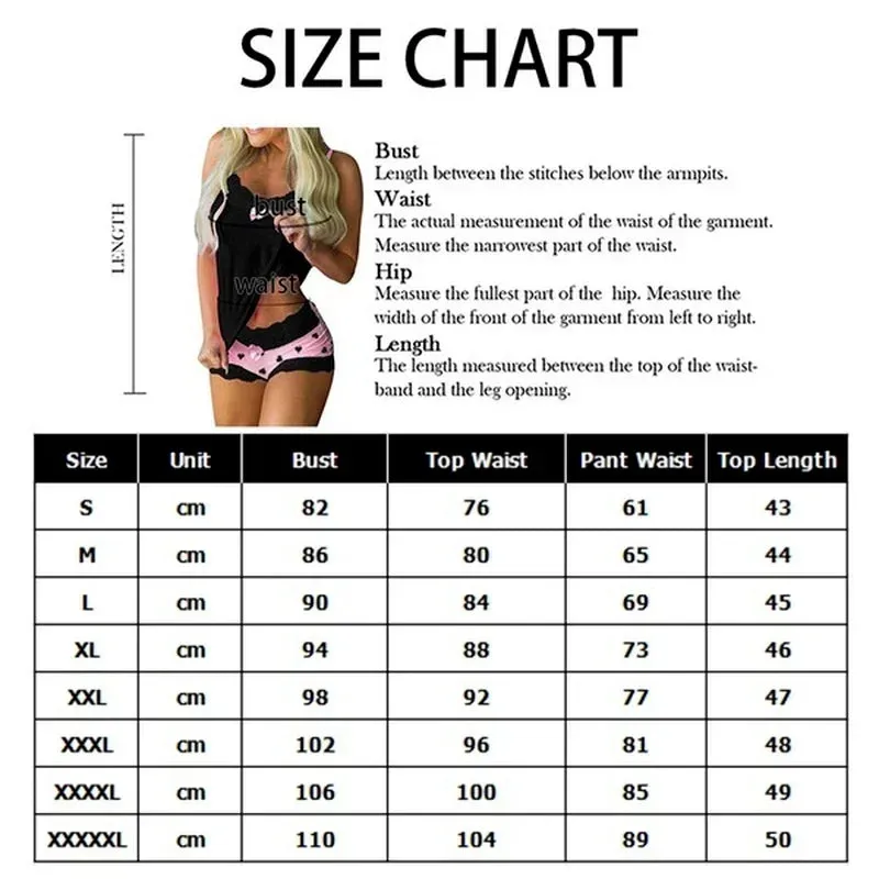 Sexy Lace Lingerie Set - Sheer Cami and Shorts Set