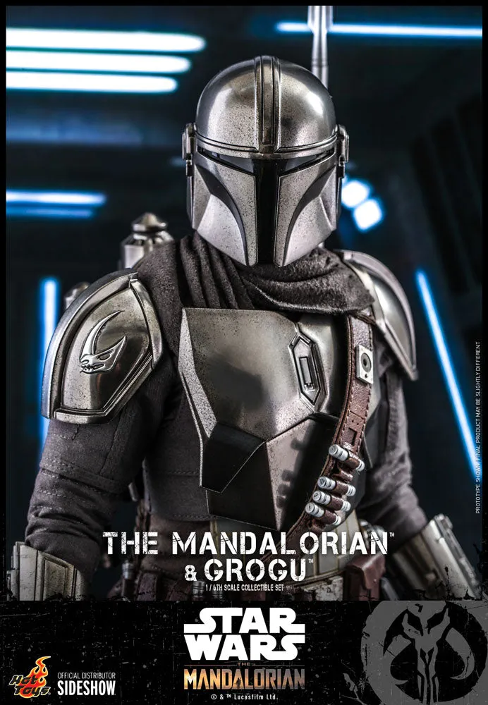 The Mandalorian™ and Grogu™ Sixth Scale Figure Set by Hot Toys Television Masterpiece Series – Star Wars: The Mandalorian™