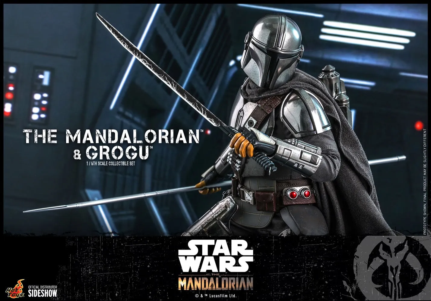 The Mandalorian™ and Grogu™ Sixth Scale Figure Set by Hot Toys Television Masterpiece Series – Star Wars: The Mandalorian™