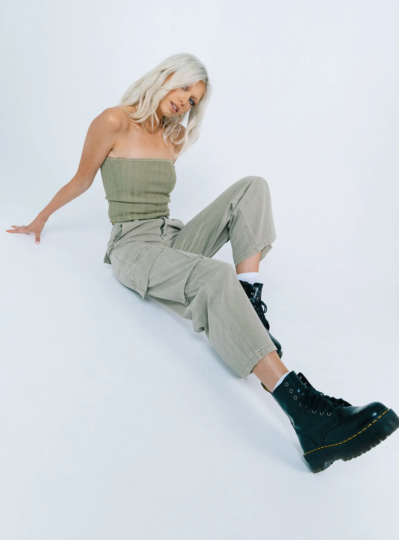 The Stevie Cargo Pants Khaki