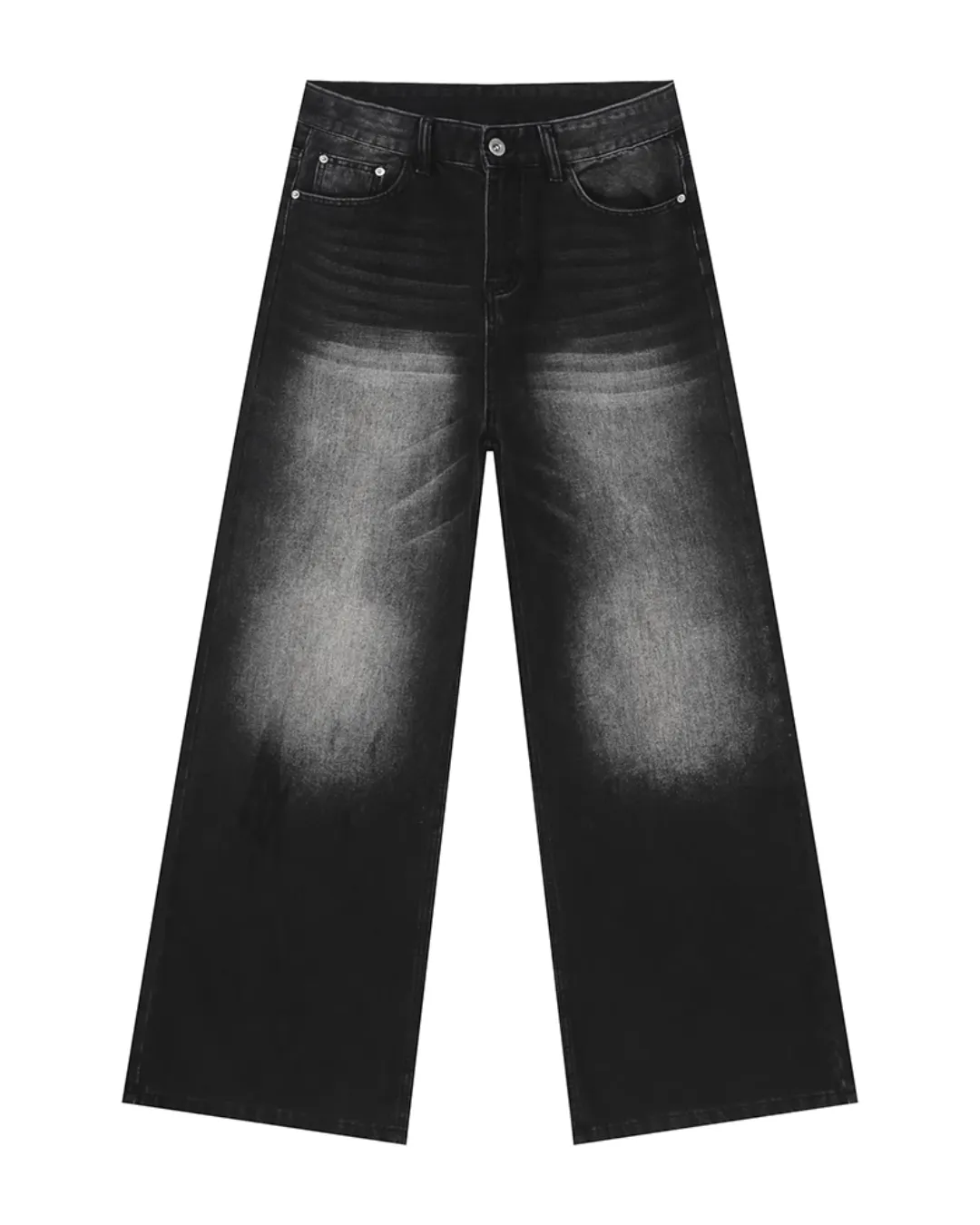 Vintage Washed Wide Denim Pants OYC0100