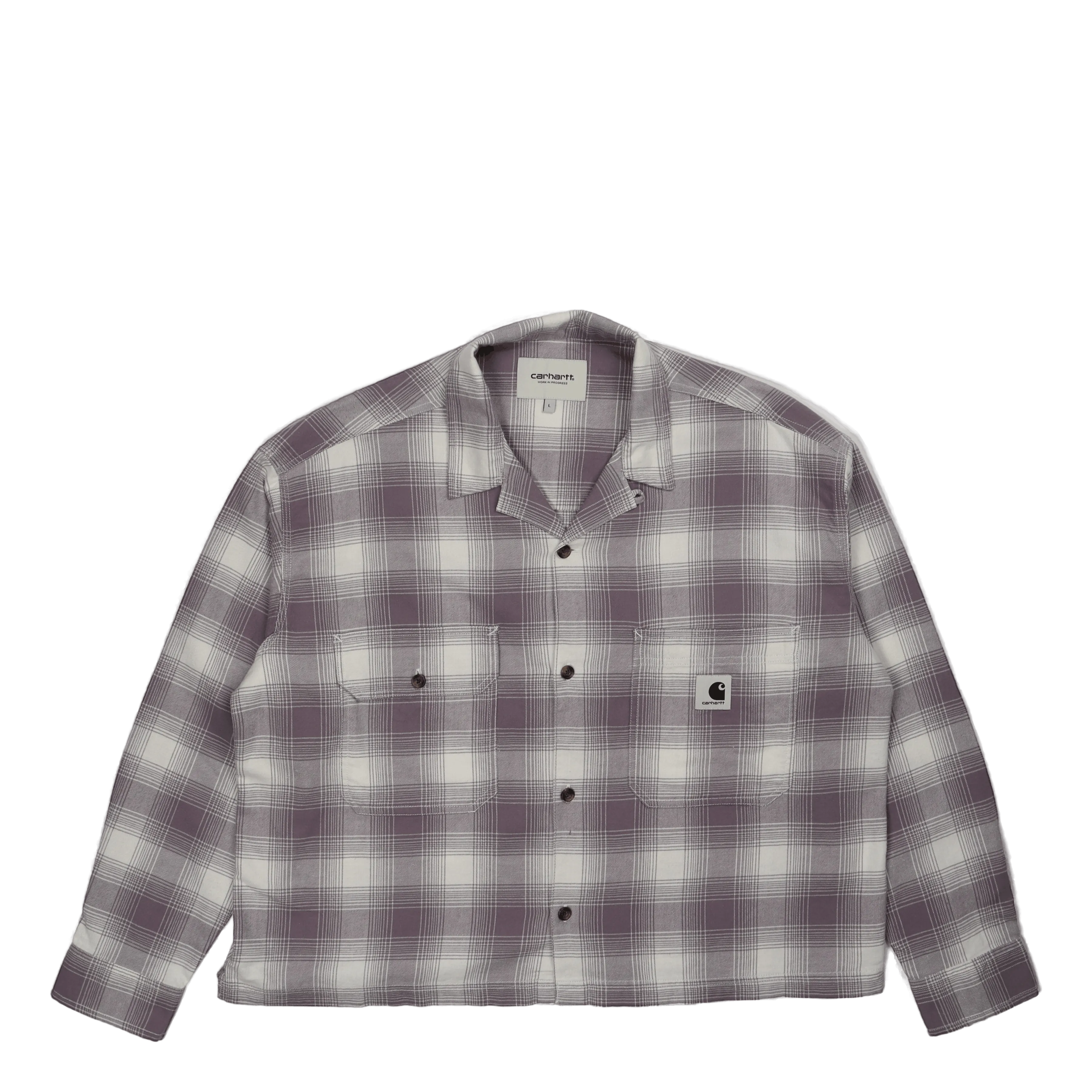 W' L/s  Deaver Shirt Deaver Check, Misty Thistle