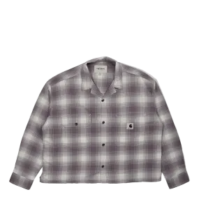 W' L/s  Deaver Shirt Deaver Check, Misty Thistle