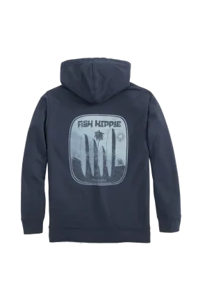 Youth Drifter LS Hoodie Pullover Navy